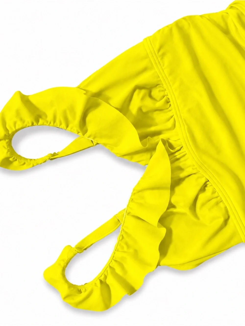 DKNY Bright Yellow One-Piece Swimsuit - Picture 4 of 13